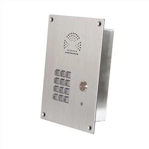 Met het toetsenbord Openbare noodintercom